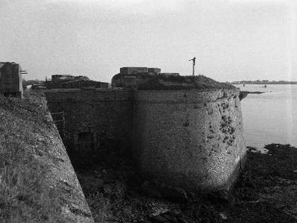 La citadelle de Port-Louis pendant la seconde guerre mondiale