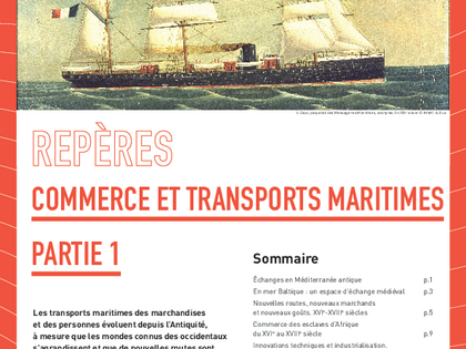 Dossier Pédagogique - repères - commerce et transports - 2025 Dossier Pédagogique - repères - commerce et transports - 2025