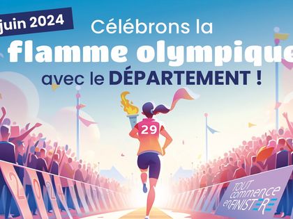La flamme Olympique à Brest